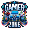 Gamer Zone - Controller Illustration