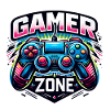 Gamer Zone - Controller Illustration