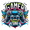 Gamer Zone - Controller Illustration
