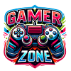 Gamer Zone - Controller Illustration