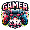 Gamer Zone - Controller Illustration