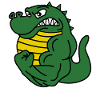 Bodybuilding Alligator