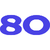 80. 80 YEARS. 80th ANNIVERSARY. 80TH BIRTHDAY.