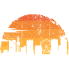 Sunset Skyline Silhouette