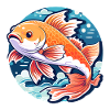 Koi Carp Drawing