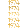 Leisure time 1974