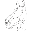 Pferdekopf Rocco