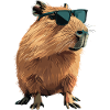 Capybara With Sunglasses
