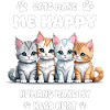 Cats make me happy...