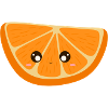 kawaii orange