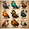 Animated Birds