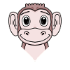 Animal Head, Animal Head, Monkey