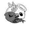 Ying Yan Animal Motif Axolotl