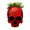 Strawberry Skull