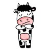 Cow is annoyed