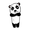 Panda is annoyed