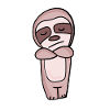Sloth annoyed
