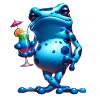 Pfeilgiftfrosch Frosch Design
