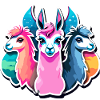 Llama Alpaca Illustration