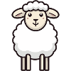 Fluffy Sheep Cartoon