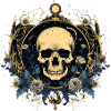 Ephemeral Skull Mandala