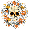 Ethereal Skull Blooms