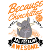 Because Chinchillas are freaking awesome