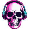 Casque / Audio / Musique / Skull / Cool