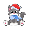 Chat Poisson De Noël
