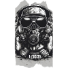 Sonorous Sentinel, Gasmasken-Kopfhörer Graustufen