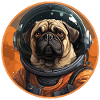 Mops Austronaut