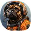 Mops Austronaut