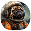 Mops Austronaut