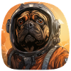 Pug Austronaut