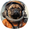 Mops Austronaut