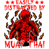 Easily distracted by Muay Thai