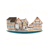 Schwäbisch Hall, Southern Germany, Drawing