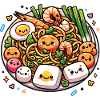 Pad Thai Kawaii Food