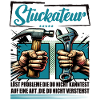 Stuckateur Beruf mit lustigen Spruch