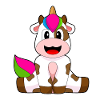 Kuh Einhorn