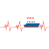 Schiff Boot Herzschlag