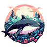 Illustration de baleine