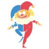 Zirkusclown Clown