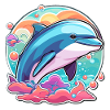 Delfin Illustration