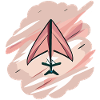 Pinkgliderkite
