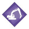 Bagger Baggerfahrerin Bauarbeiter