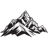 Alps Mountains Symbol