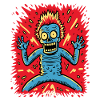 Surprising Cartoon Pop Guy