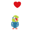 Humour petit perroquet
