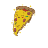 Pizza is happy Italian